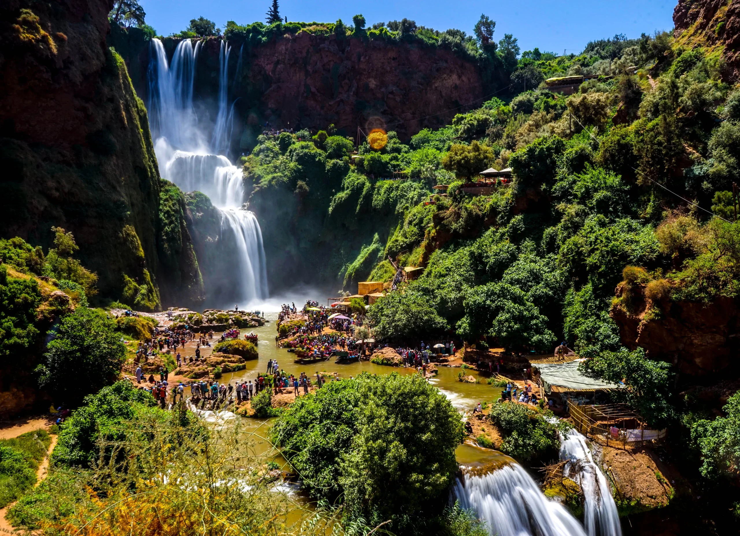 Un día desde Marrakech a Las Cascadas De Ouzoud